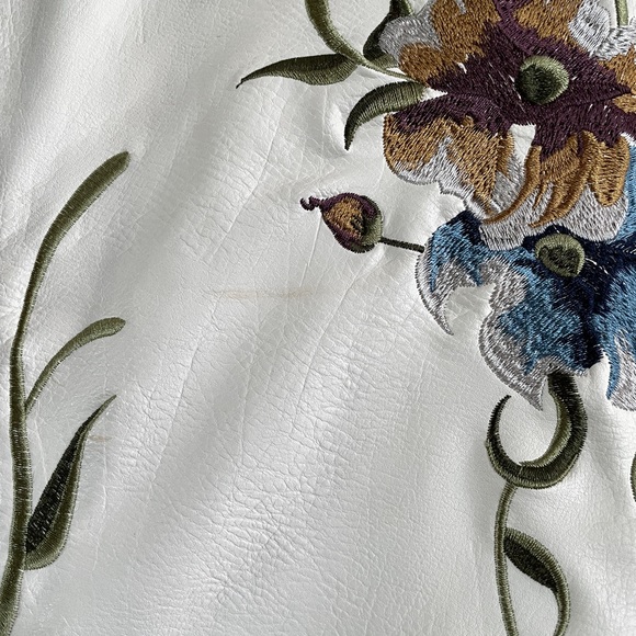 Blank NYC Embroidered Leather Jacket - Picture 8 of 9